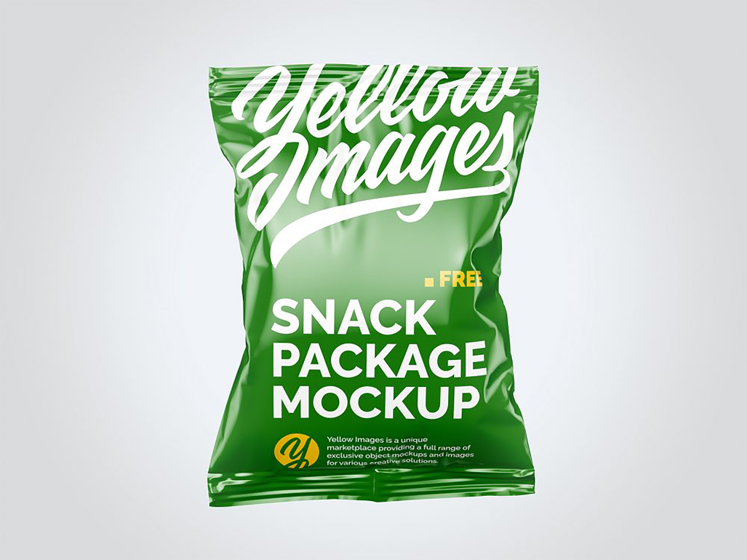 Snack Package Free PSD Mockup