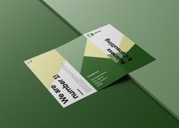 Trifold Brochure Mockup