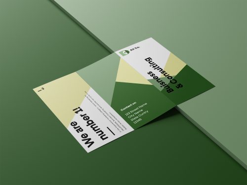 Trifold Brochure Mockup