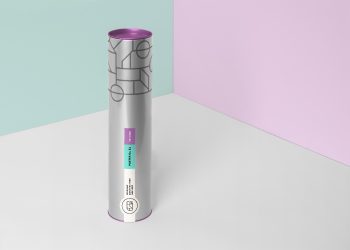 Tube Packaging Mockup