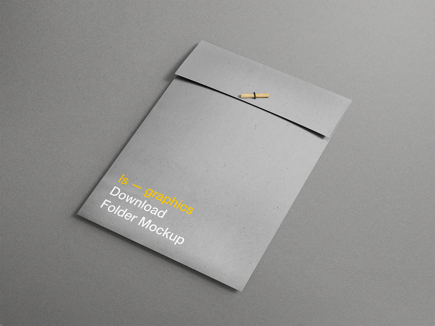 A4 Folder Free Mockup