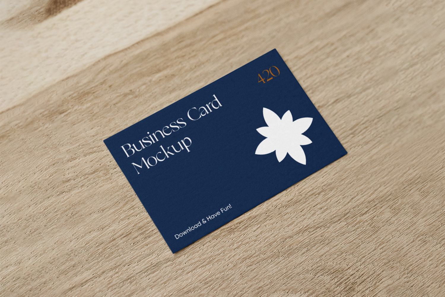 Business Card PSD Mockup