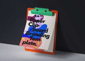 Clipboard Free PSD Mockup