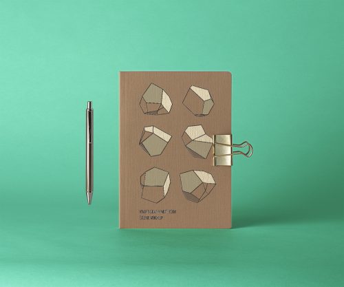 Cover Kraft Psd Notebook Mockup