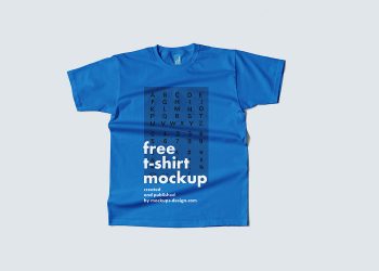 Flat T-Shirt Mockup