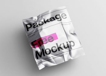 Metallic Package Free Mockup