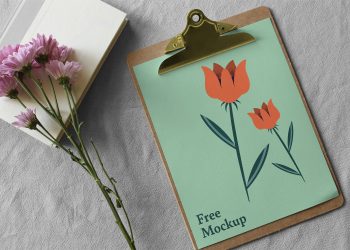 Paper Clipboard Mockup