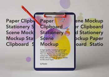 Paper Clipboard Psd Mockup