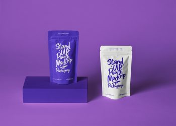 Pouch Packaging Mockup