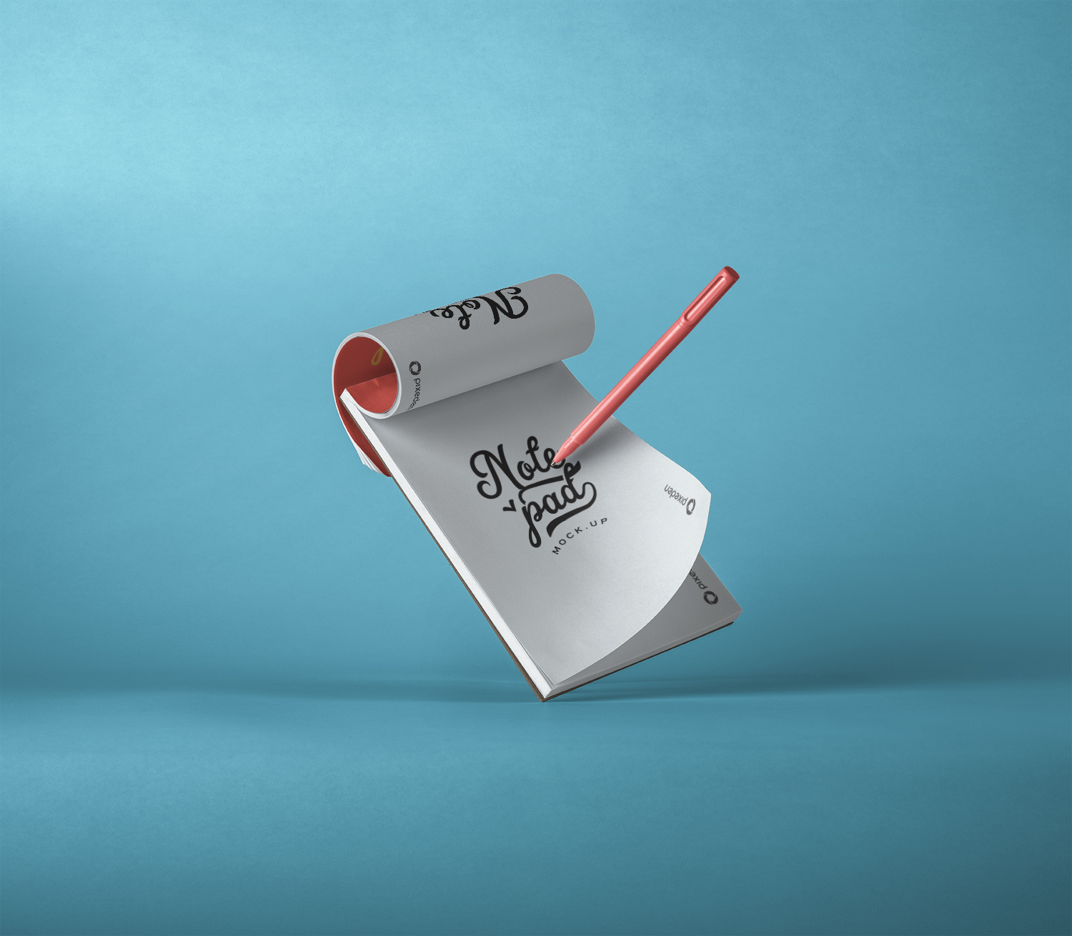 Psd Notepad Mockup