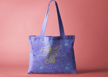 Psd Tote Bag Fabric Mockup