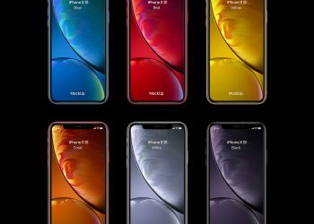 Psd iPhone XR Mockup