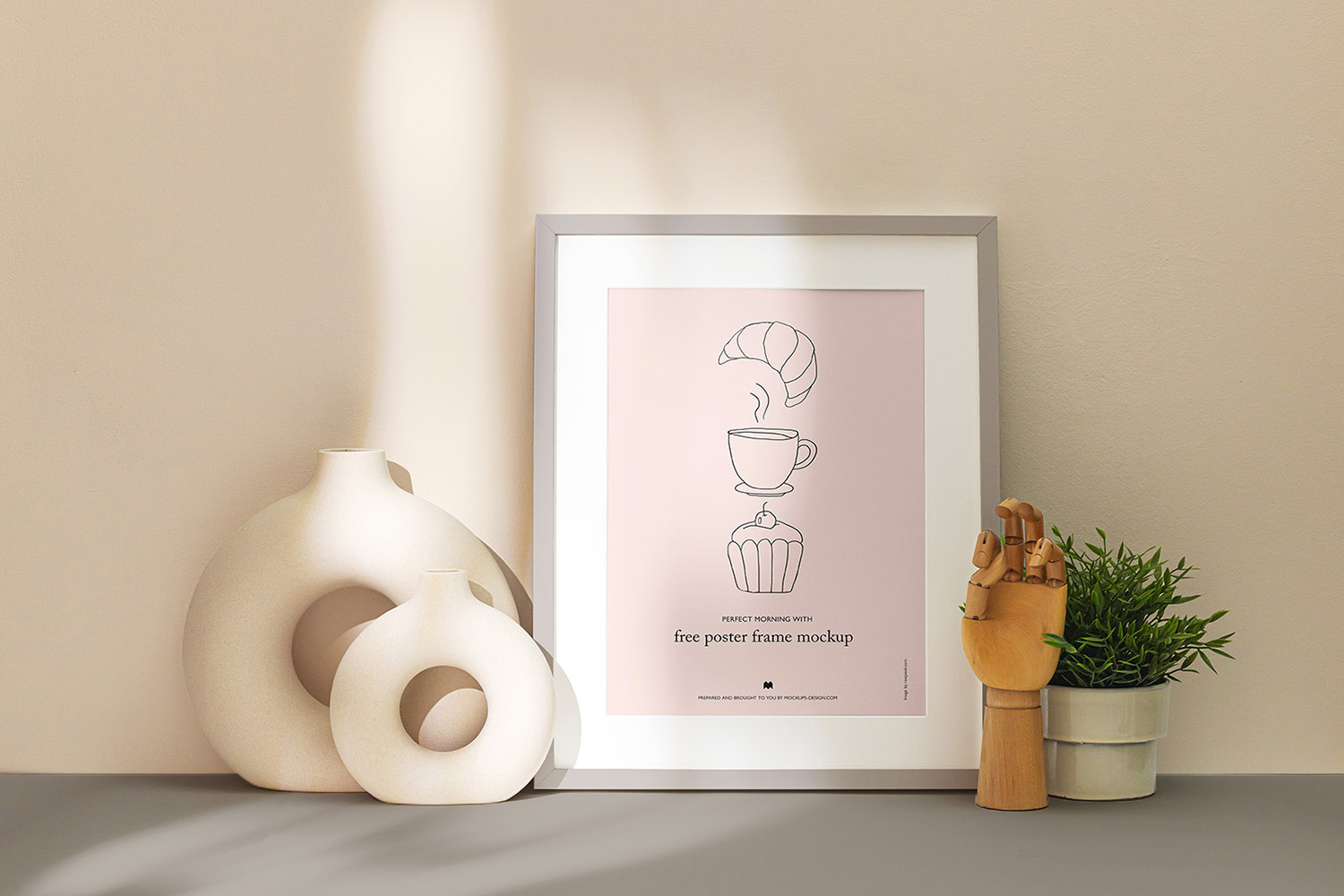 Sunny Poster Frame Mockup