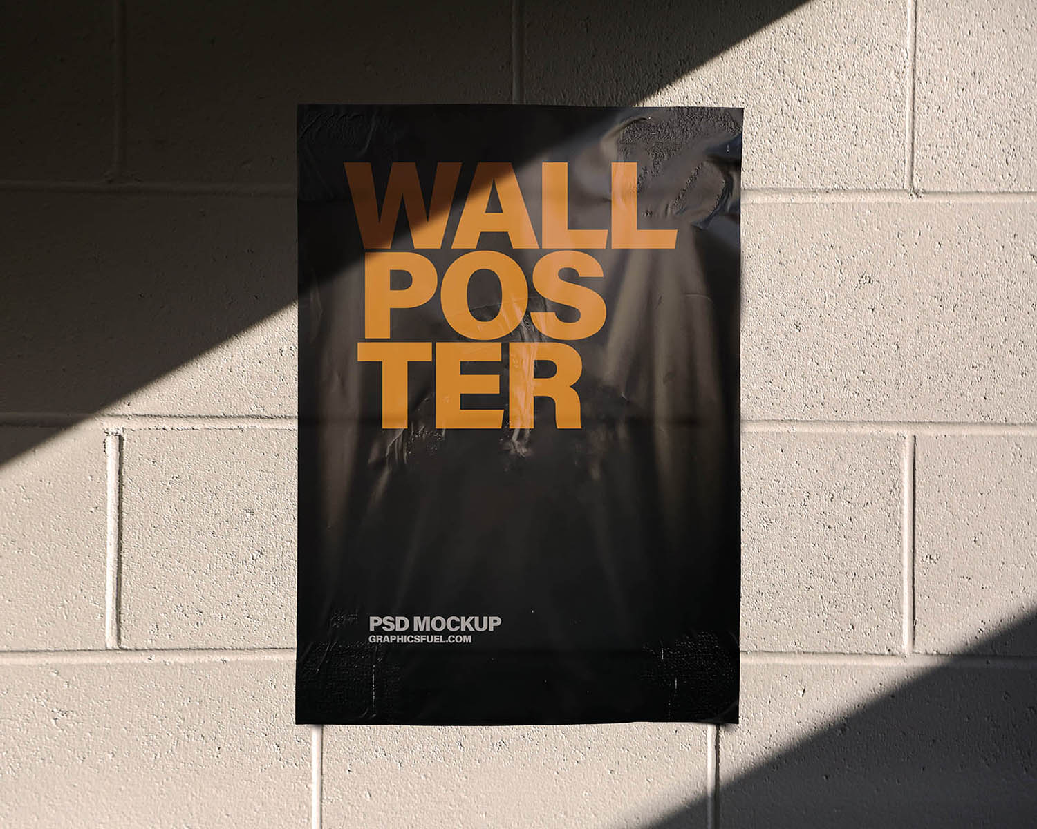 Blank Poster Mockup