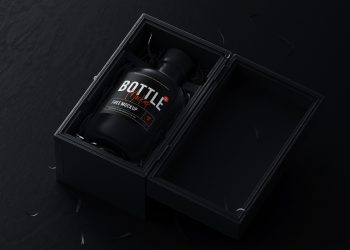 Bottle Logo Mockup