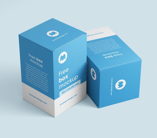 Box Mockups Free