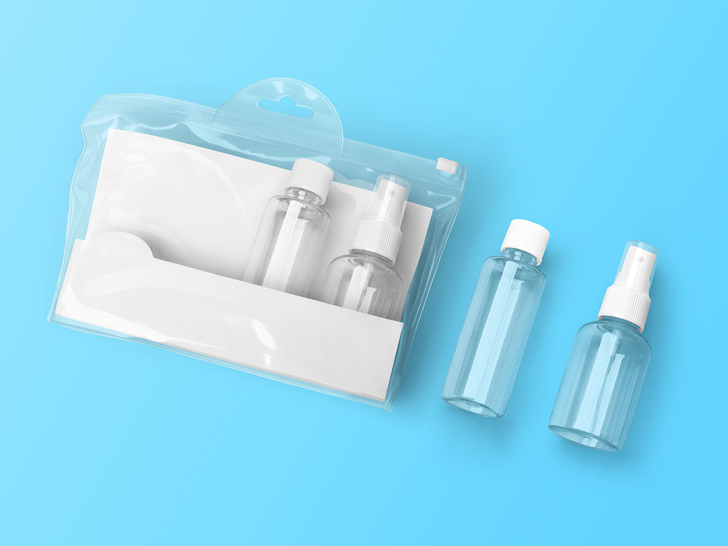 Cosmetic Kit Free Mockup