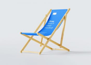 Free Beach Chair Mockup