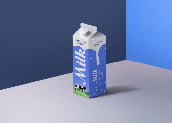 Milk Packaging Free Mockup