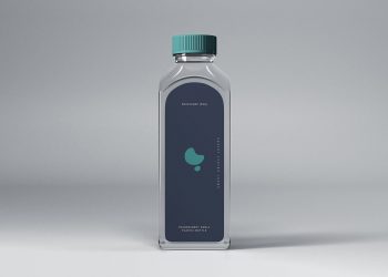 Plastic Bottle Free Mockup