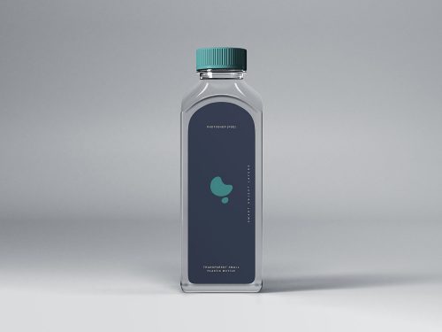 Plastic Bottle Free Mockup