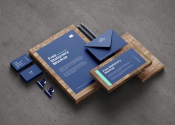 Stationery Free Mockup