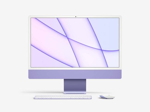 iMac PSD Mockup