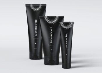 Cosmetic Tubes Free Mockup