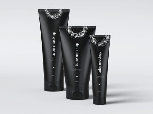 Cosmetic Tubes Free Mockup