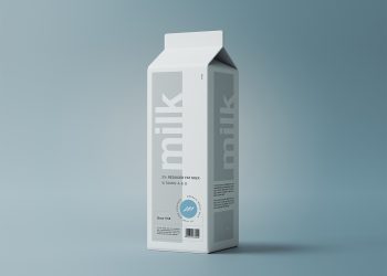 Drink Carton Packaging Mockup