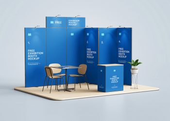 Exhibition Booth Free Mockup