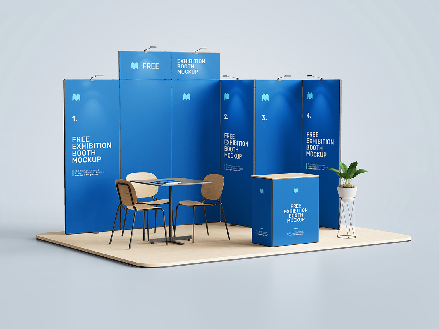 Exhibition Booth Free Mockup