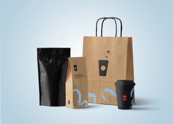 Free Coffee Branding Mockup