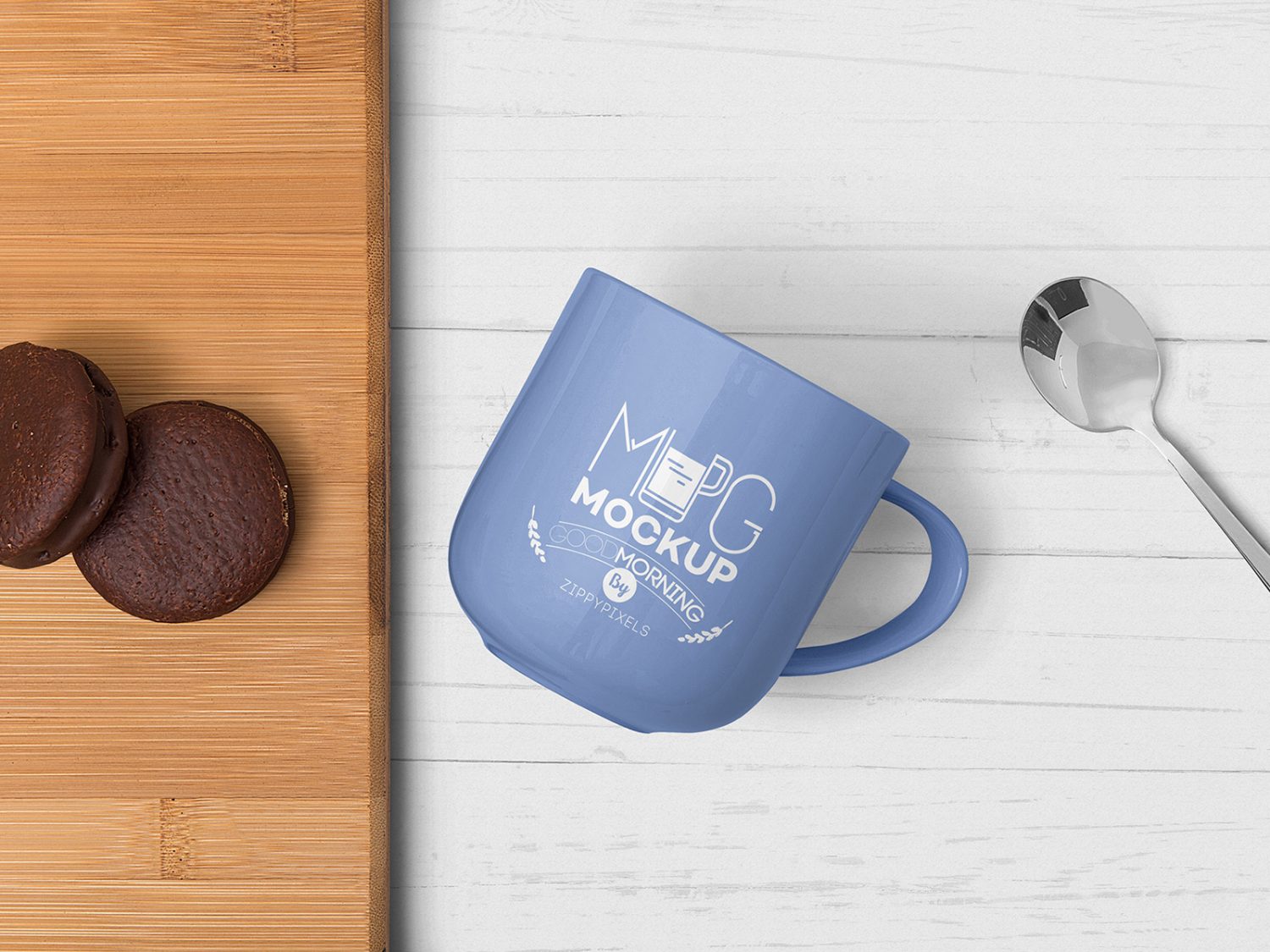 Free Mug PSD Mockup