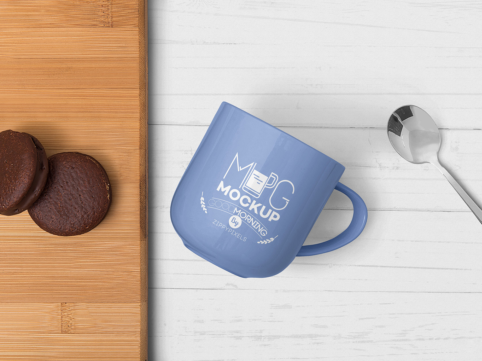 Free Mug PSD Mockup