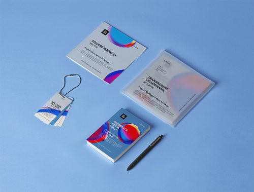 Free Product Stationery Mockup Set