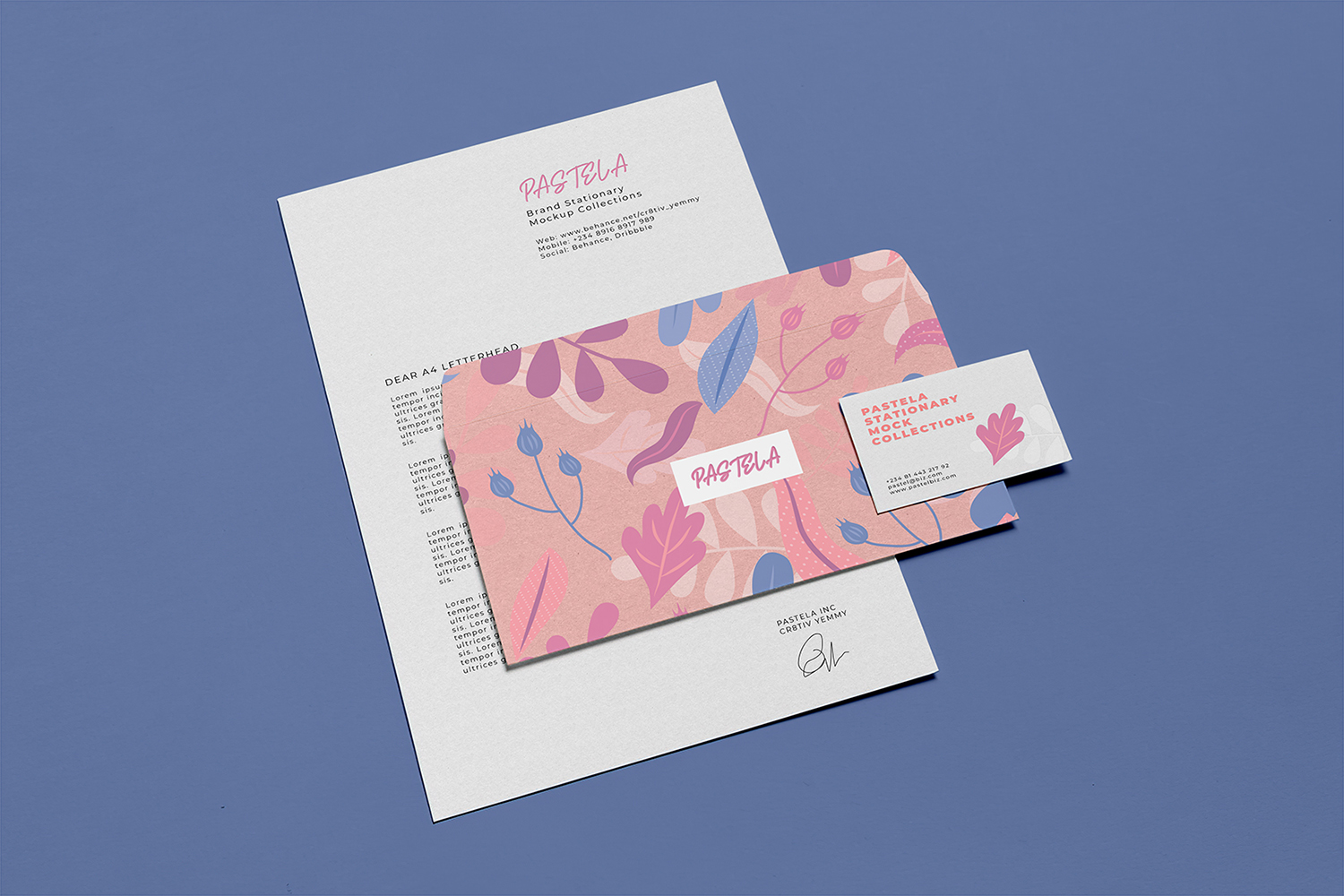 Stationery Free Mockup Set