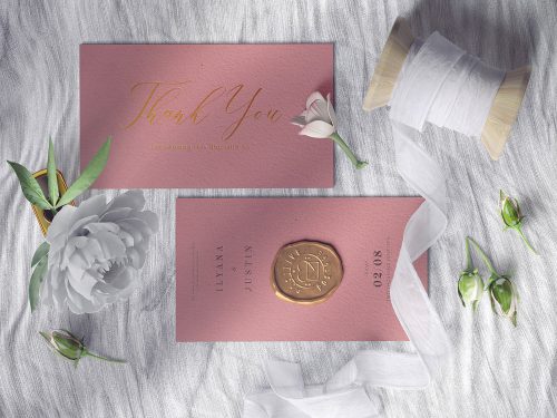 Wedding Invitation Card Free Mockups