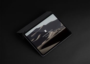 iPad Pro PSD Free Mockup