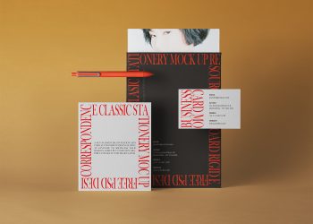 Classic PSD Mailing Mockup Set