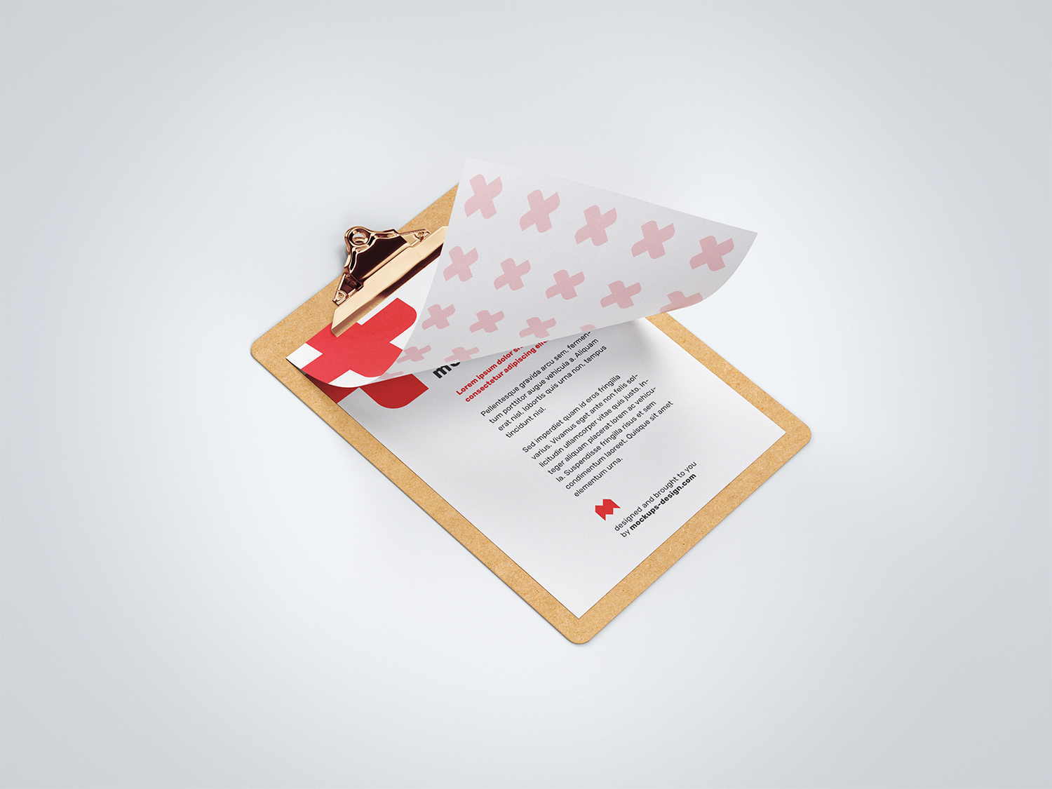 Clipboard Free Mockup PSD