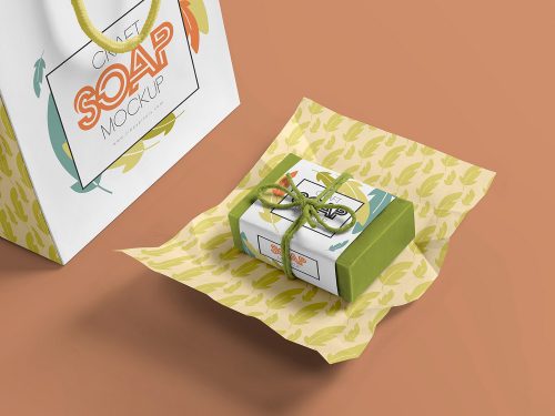 Craft Soap Bar Free Mockup - Free Mockup World