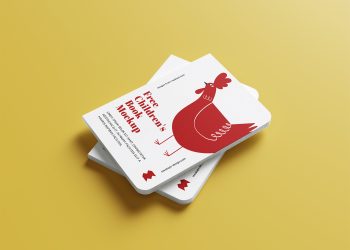 Free Children’s Book Mockup