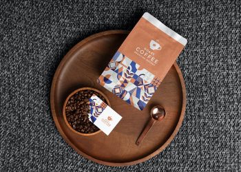 Free Coffee Packaging Mockup