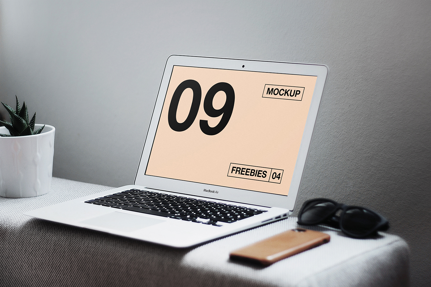 Free MacBook Air Mockup