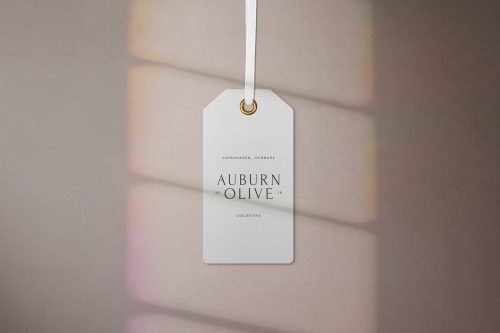 Garment Label Tag Mockups