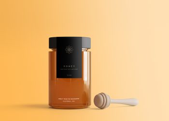Honey Jar Free Package Mockup