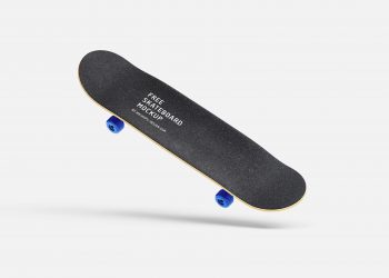 Skateboard Design Free Mockup