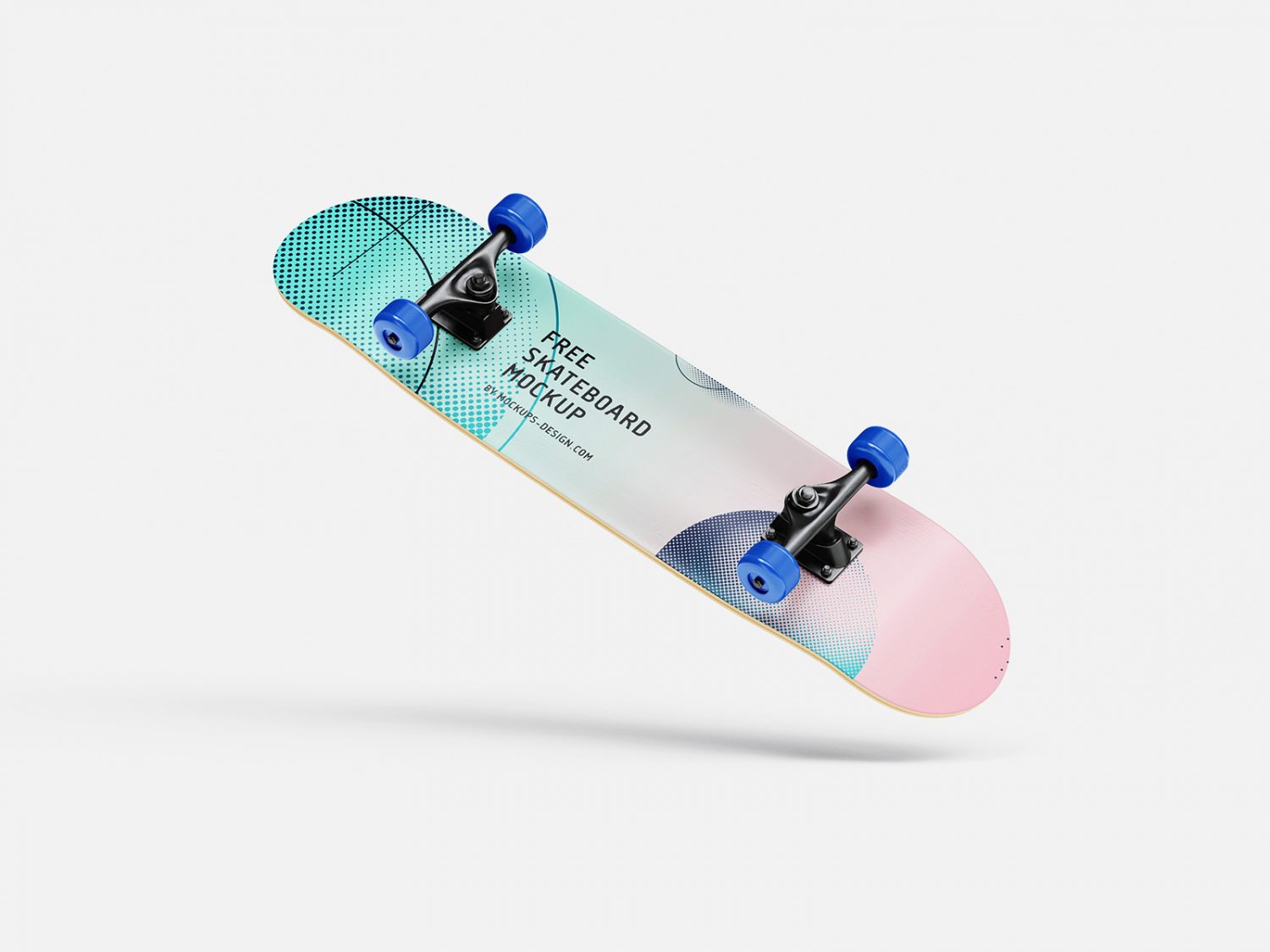 Skateboard Design Free Mockup