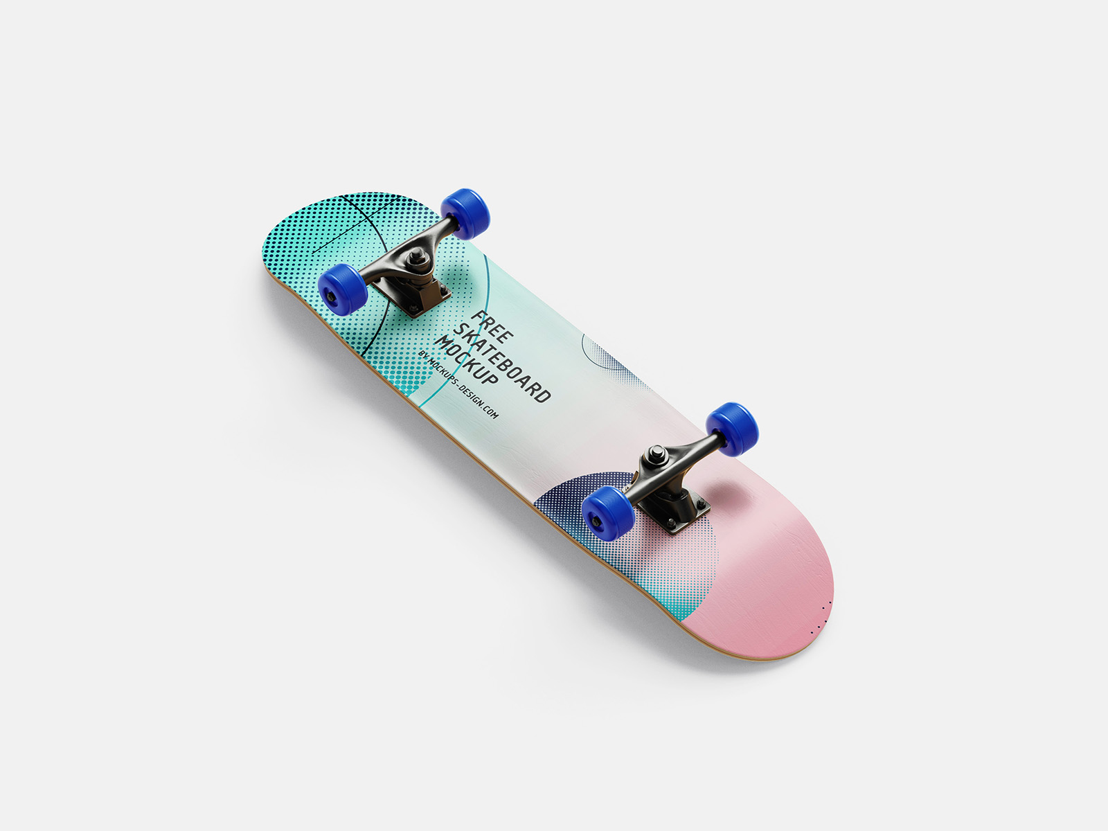 Skateboard Design Free Mockup